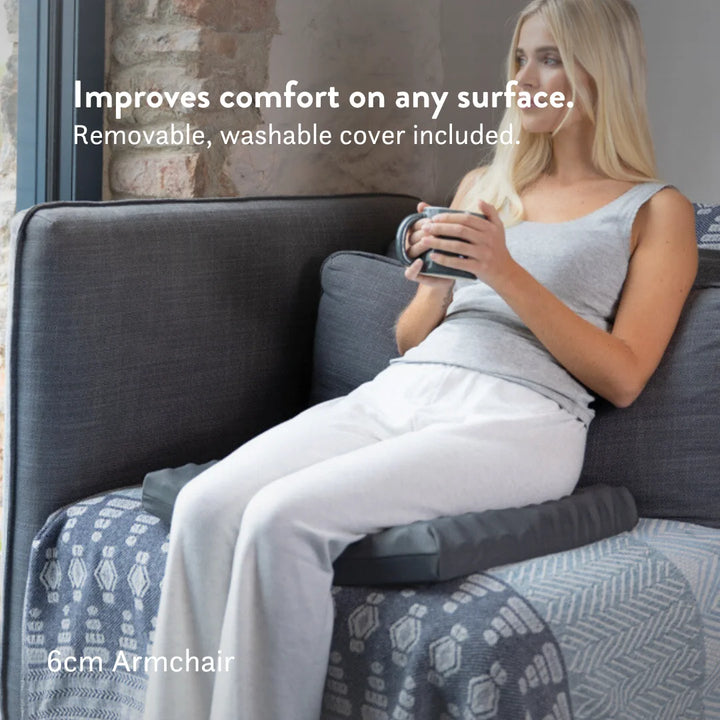 Sero Pressure Cushion - Pressure relief cushion Black Navy - Putnams Improves comfort on any surface. Removable, washable cover included.