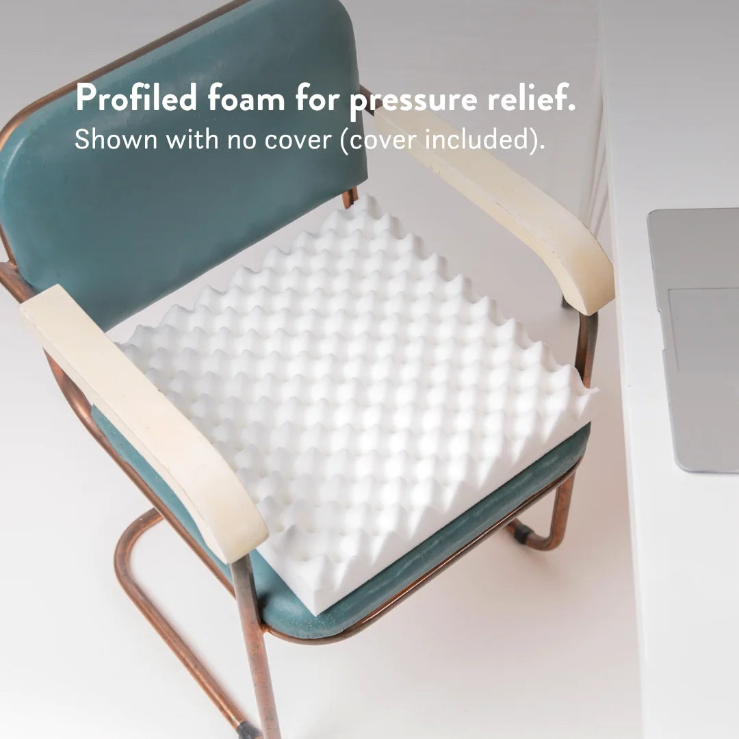 Sero Pressure Cushion - Pressure relief cushion Black Navy - Putnams profiled foam for pressure relief.