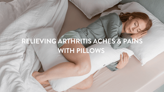 Linderung von Arthritisschmerzen mit Kissen