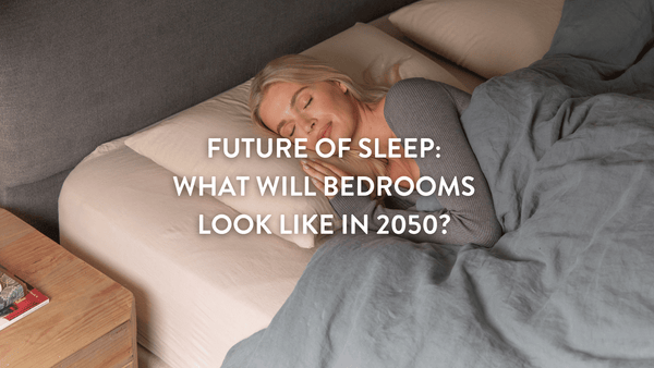 Person sleeping in a bed using a Putnams pillow 