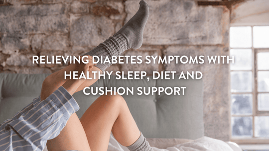 Linderung der Diabetessymptome durch gesunden Schlaf, Ernährung und Kissenunterstützung