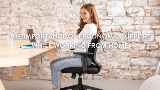 Die Bedeutung ergonomischer Unterstützung bei der Arbeit von zu Hause 