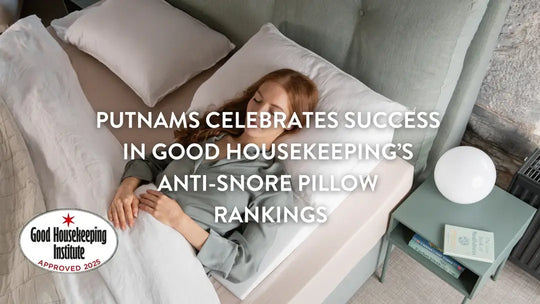 Putnams feiert Erfolg im Anti-Schnarch-Kissen-Ranking von Good Housekeeping