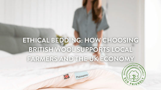 Ethische Bettwäsche: Wie die Wahl britischer Wolle lokale Landwirte und die britische Wirtschaft unterstützt