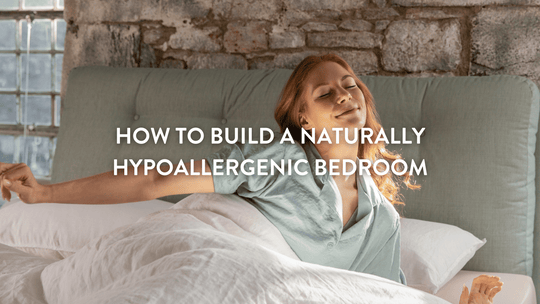 So gestalten Sie ein natürlich hypoallergenes Schlafzimmer