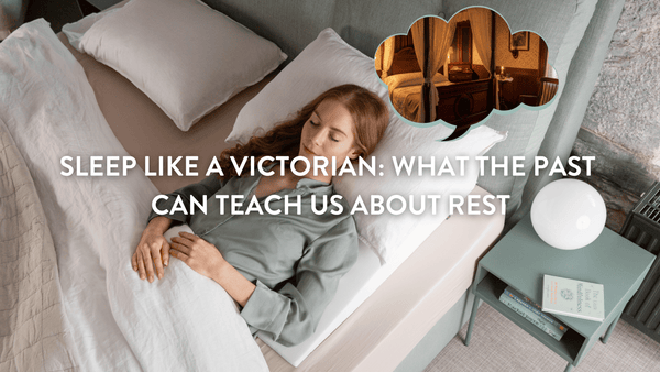 Person sleeping and dreaming of Victorian sleep habits