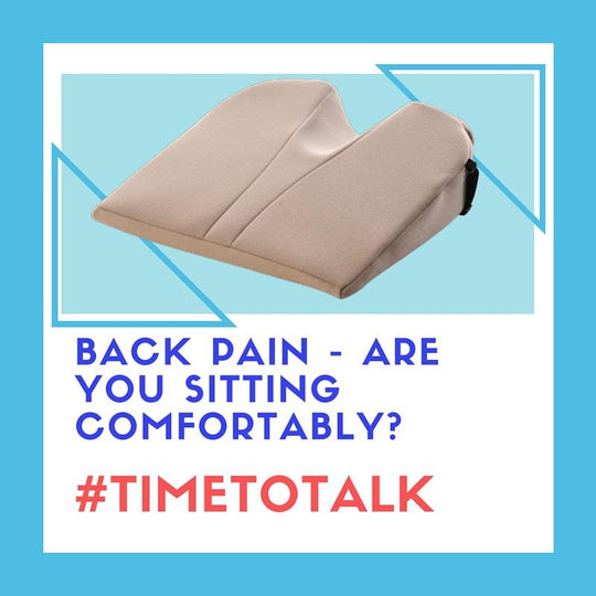 Sitzen Sie bequem? Umgang mit chronischen Schmerzen – #timetotalk 