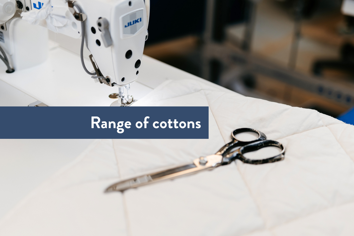 Range of cottons
