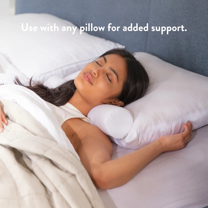 Cervical Roll Neck Support Pillow Insert - Use with any pillow for added support.