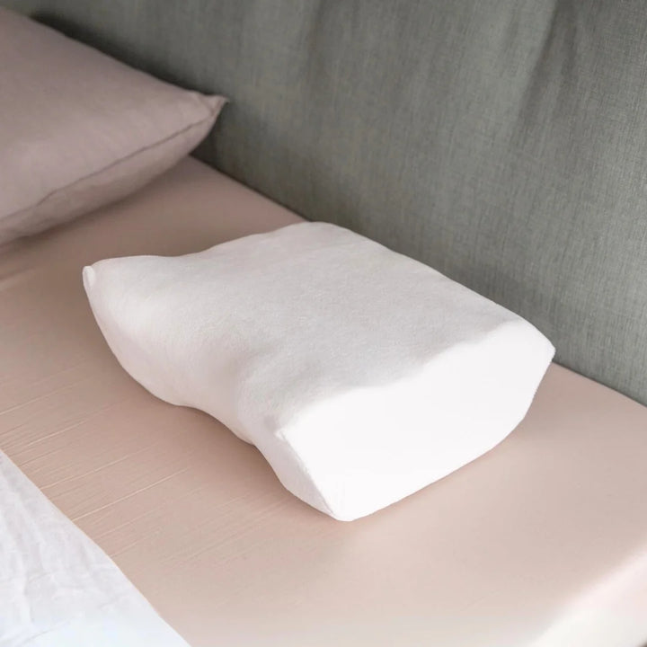 Putnam Pillow Putnams sleep on back pillow support foam back neck pain made in the UK