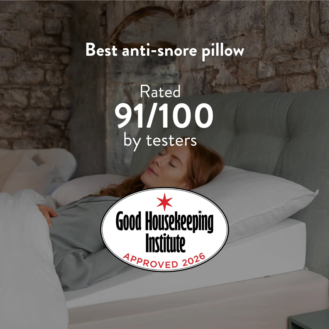 Best rated pillow for snoring and heartburn 2025 UK reviews tested by the Independent the Telegraph Good Houskeeping