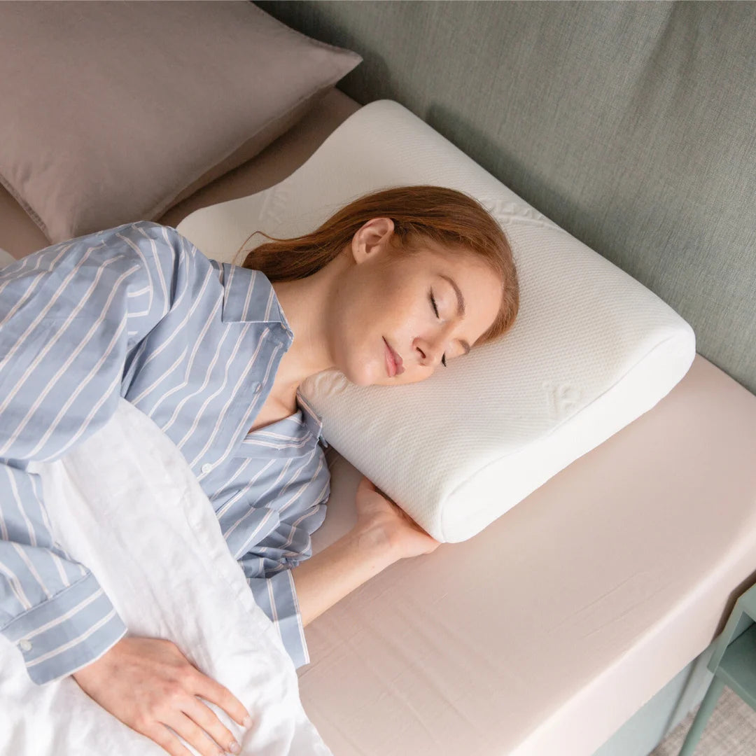 Memory Foam Contour Pillow - Putnams anti snore made in the uk