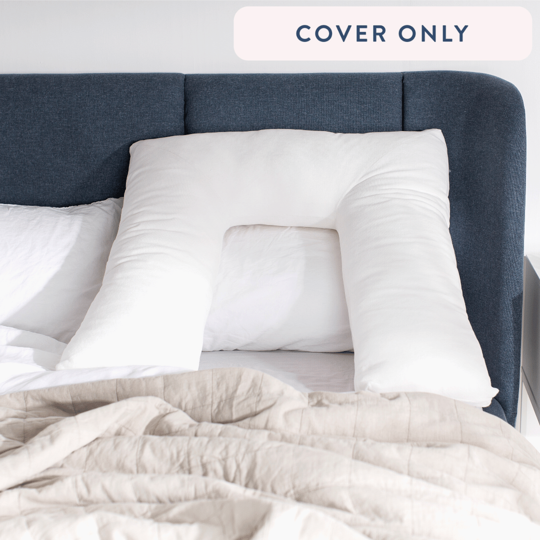 Cuddle Support Pillow - U Shape Cover - Soft velour