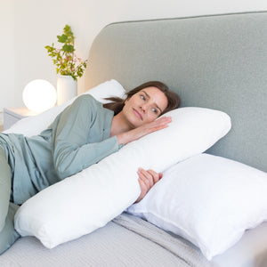 Headboard Pillow | U Shape | Super-soft Velour