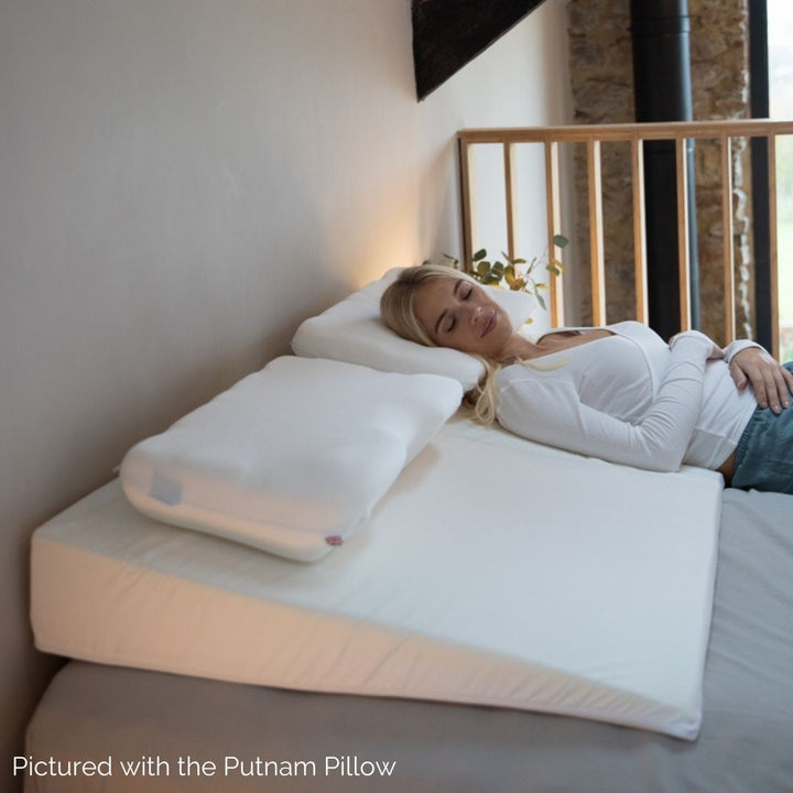 Respiratory, Pneumonia, Flu Bed Wedge Pillow - Putnams UK made